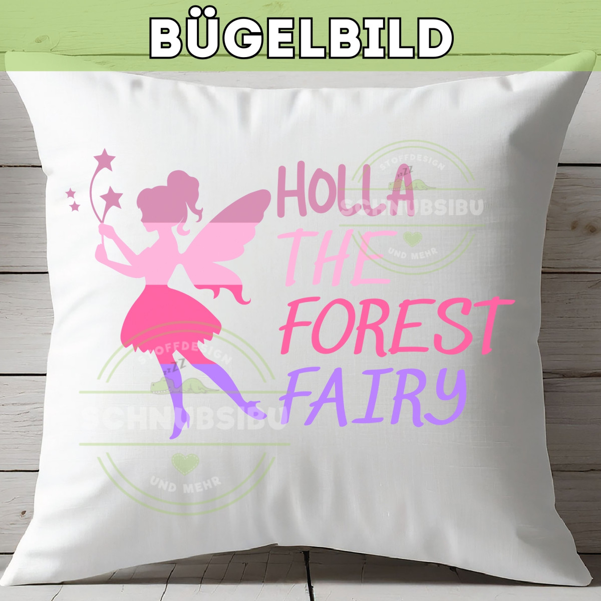 Bügelbild Hola the forest fairy